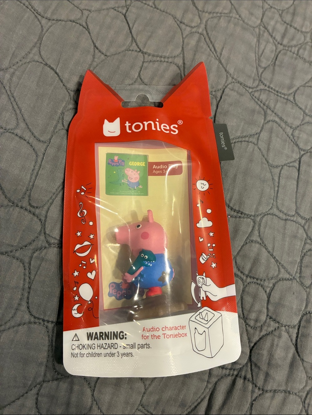 NWT Tonies Peppa Pig George Audio Character